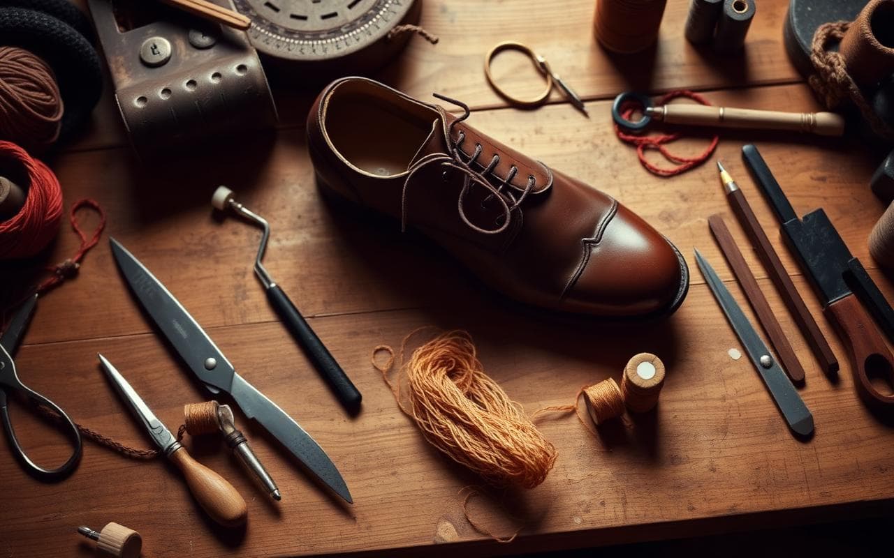 The anatomy of a handmade shoe